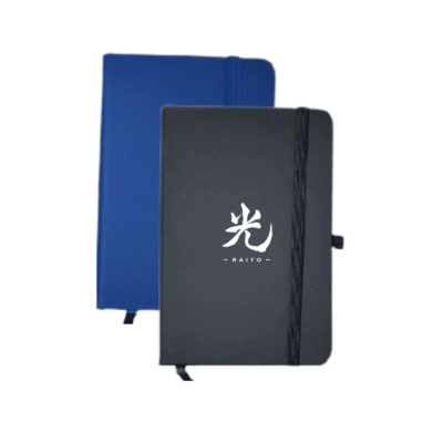 Libreta de Biocuero A6 – Con Hojas Rayadas y Banda Elástica