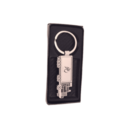 Llavero Metálico con Diseño de Camión – Personalizable