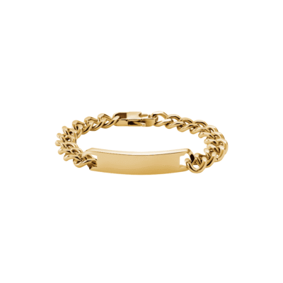 Pulsera Dorada para Hombre de Acero Inoxidable - Soren Gold