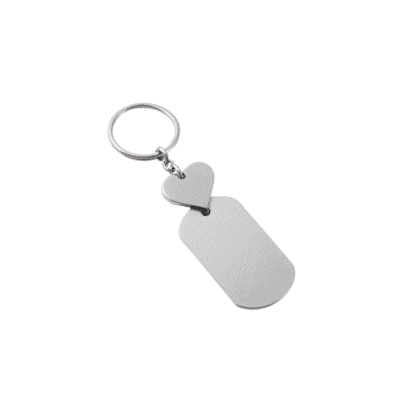 llavero de acero inoxidable